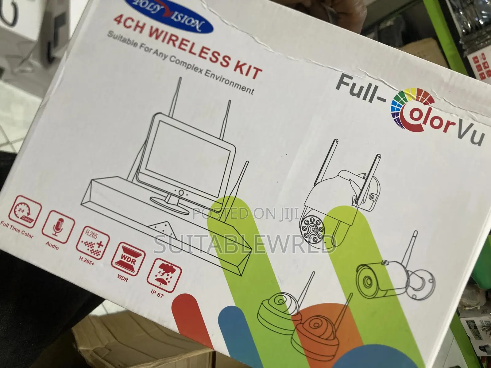 4ch Wireless Camera Kit 5mp