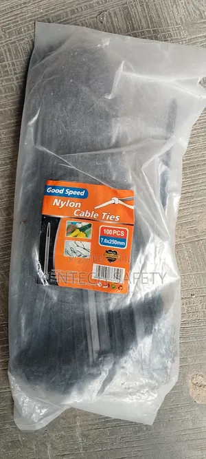 Cable Ties 7.6mm 250mm Thick Black