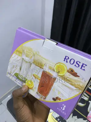 Rose Tumbler Set