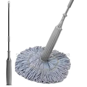 Self-cleaning Squeeze Mop Stick – Microfiber Floor Mop