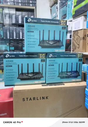 Tplink Ax5400 Dualband 6 Stream Wi-Fi, 6 Routers (Ax72)