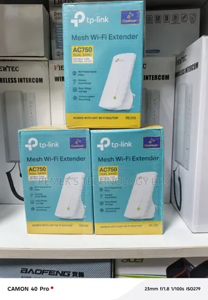 Tplink Ac750 Mesh Wi-Fi Extended