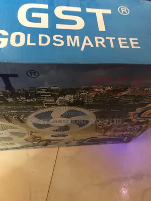 GST 12 Inch Rechargable Solar Table Fan