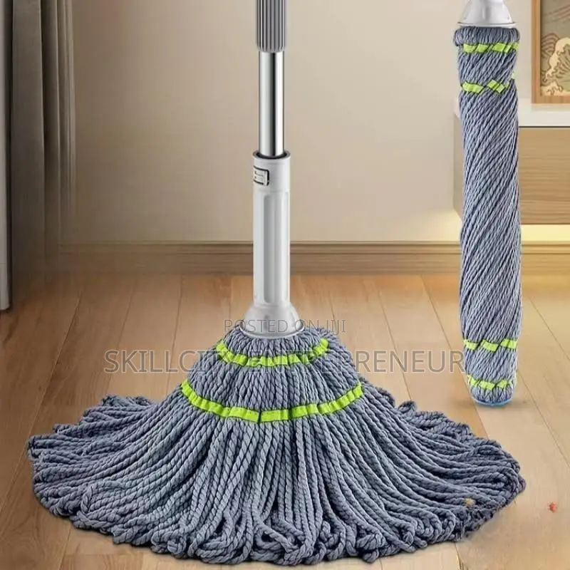 Self-cleaning Squeeze Mop Stick – Microfiber Floor Mop