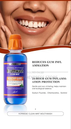 Mint Mouthwash. Large Size (520ml)