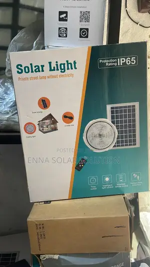 Solar Ceiling Light, Street Lamp With Panel