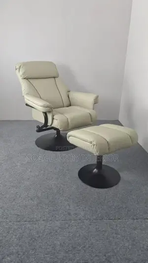 Premium Swivel Recliner Chair With Ottoman