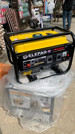 Elepaq Manual Start Petrol Generator – 100% Copper Coil Engine