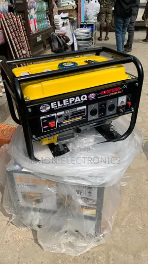 Durable Elepaq Petrol Generator Manual Key Start Full Copper