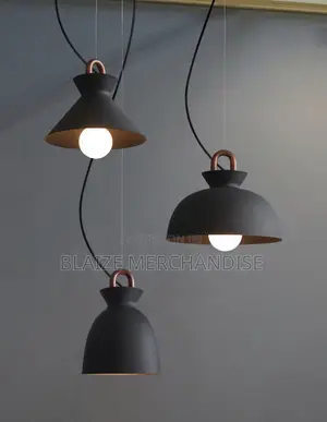 Ceiling Pendant Light, Modern Simple 1 Light Iron Adjustable