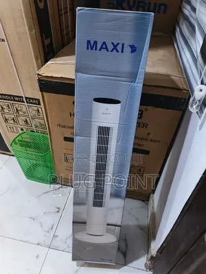 Maxi 40” Oscillating Tower Fan With Durable Build