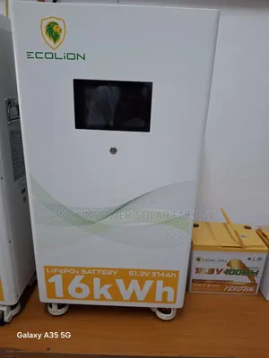 16kwh/51.2v Ecolion Lithium-Iron Phosphate Energy Storage Battery
