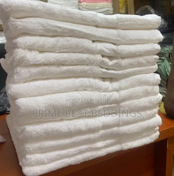 Premium White Bath Towel (Large)