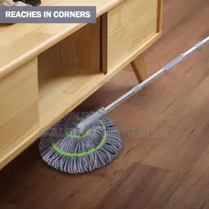 Self-cleaning Squeeze Mop Stick – Microfiber Floor Mop