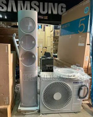 Original Samsung 3 Hp R410a Premium Luxury Inverter Floor Standing Ac