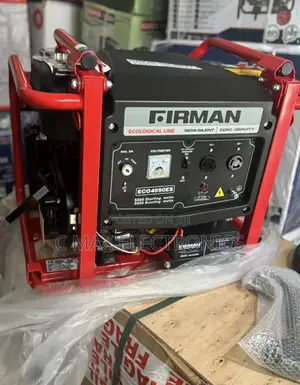 Firman 4.5kva Petrol Generator 100% Copper Coil 1 Year Warranty