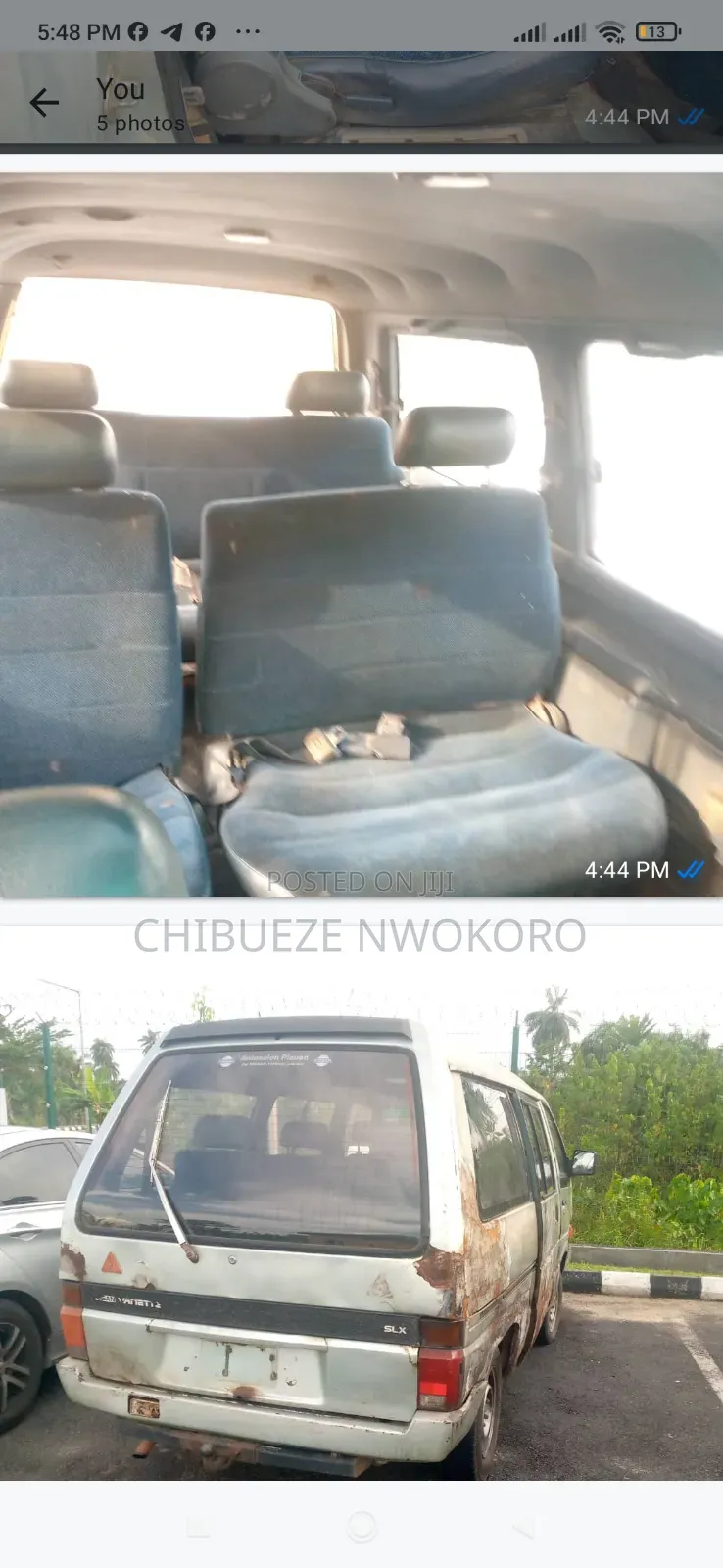 Nissan Vanette 1997 Silver