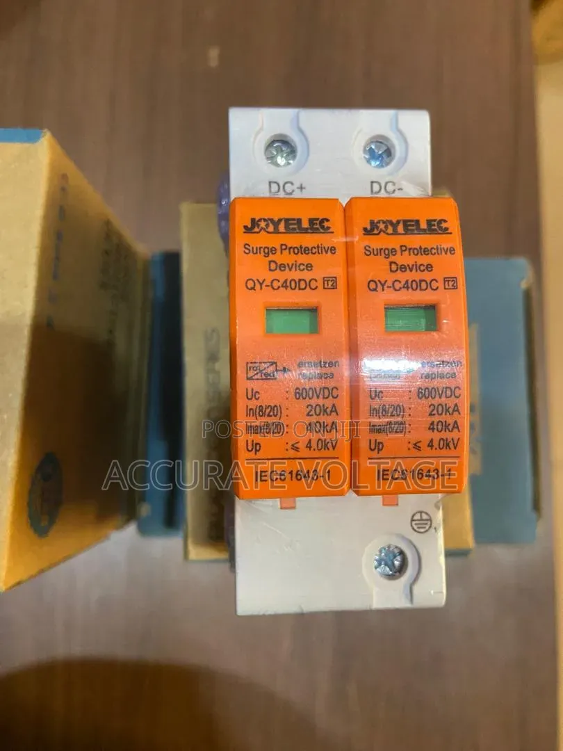2p 600v Dc Surge Protector