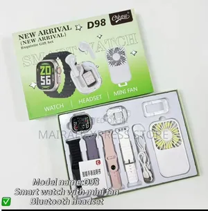 D98 Plus Original Smartwatch Combo Set 1lvn
