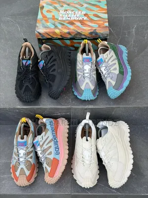 Monclear X Saleye Bembury Tailgrip Sneakers in 4 Colourways