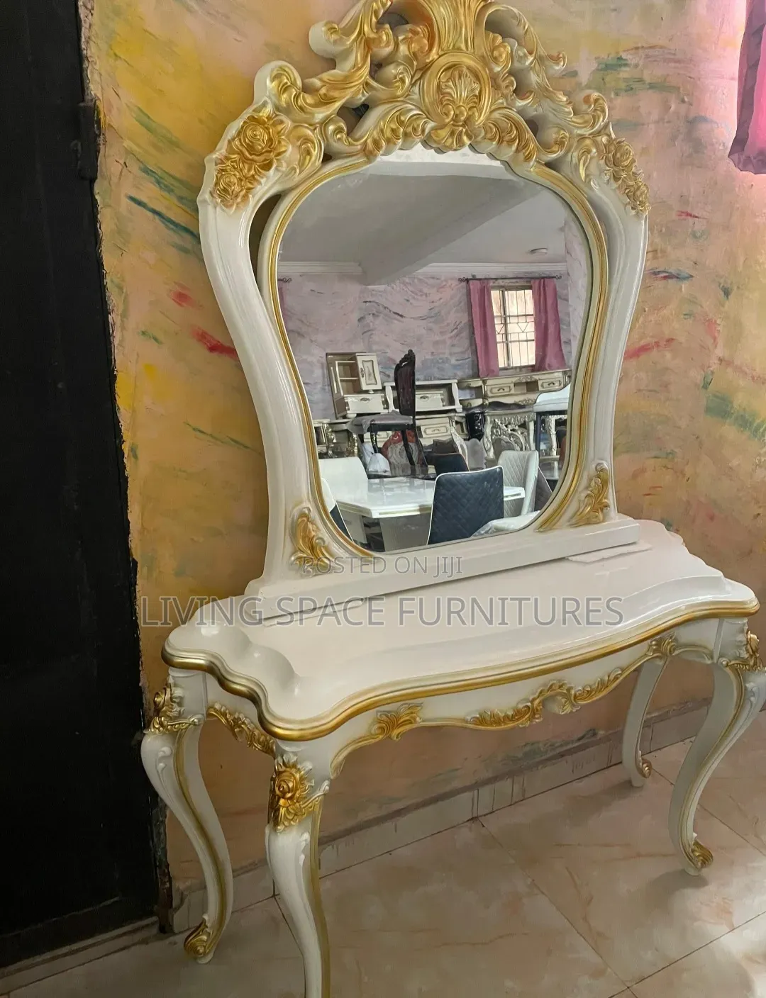 Luxury Royal Console Mirror Set