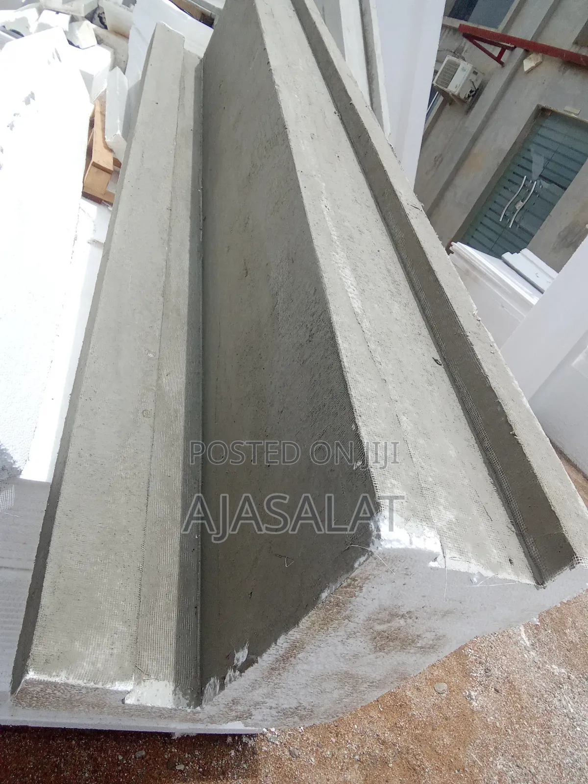 Polystyrene Parapet Bored