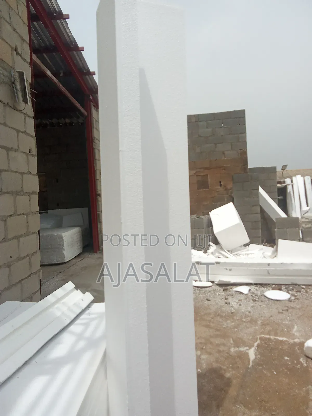 Polystyrene Parapet Bored