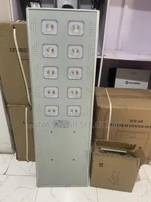 80w (10eyes All In One Solar Industrial Street Light With Pole Bracket