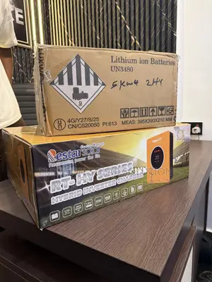 5kwh 24v Luxwatt Lithium Battery and 4.2kva Restar Solar Inverter