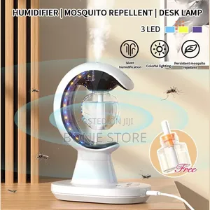 3-in-1 Led Lamp With Humidifier and Mosquito Repellent