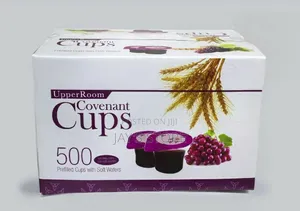 Communion Wine And Wafers