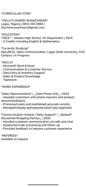 Sales Assistant, Part Time Hybrid (E Commerce