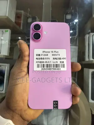 Apple iPhone 16 Plus 512 GB Pink