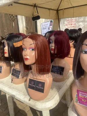 Human Hair and Bone Straight Wigs