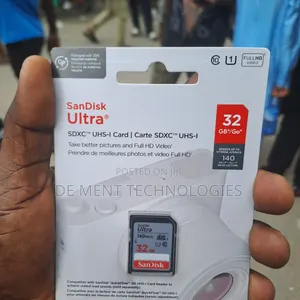 Sandisk 32gb Sd Card for Camera