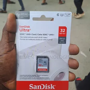 Sandisk 32gb Sd Card for Camera