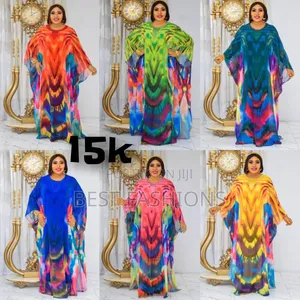 Multiple Colours Floral Bubu Gowns