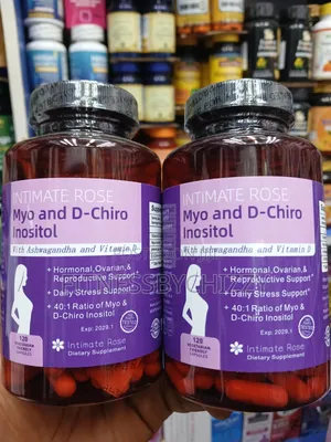 Intimate Rose Myo and D Chiro Inositol X 120 Capsules