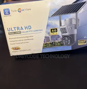 Ultra Hd Dual Lens Solar PTZ Camera