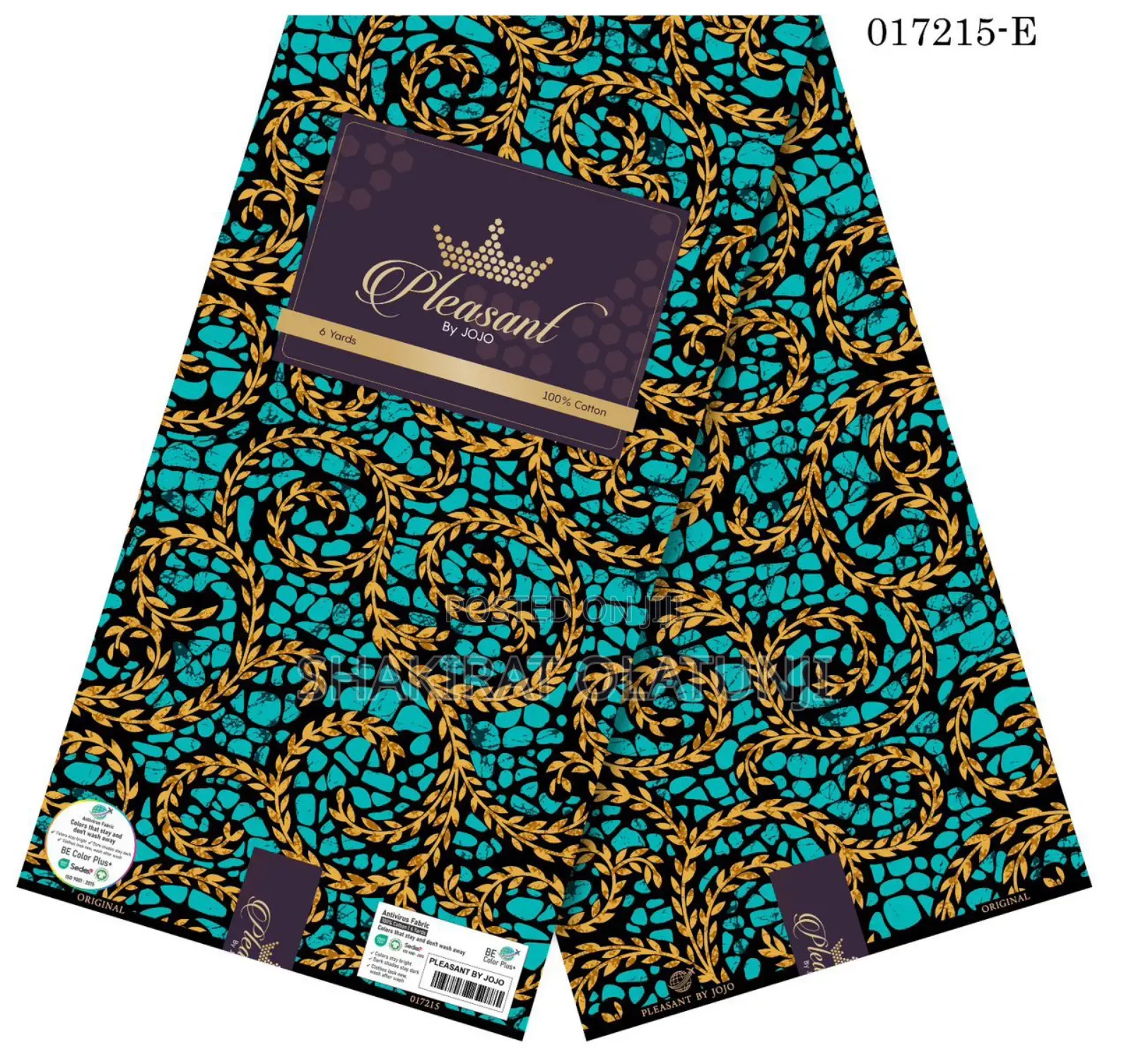 Quality Standard Ankara Fabrics/Pleasant