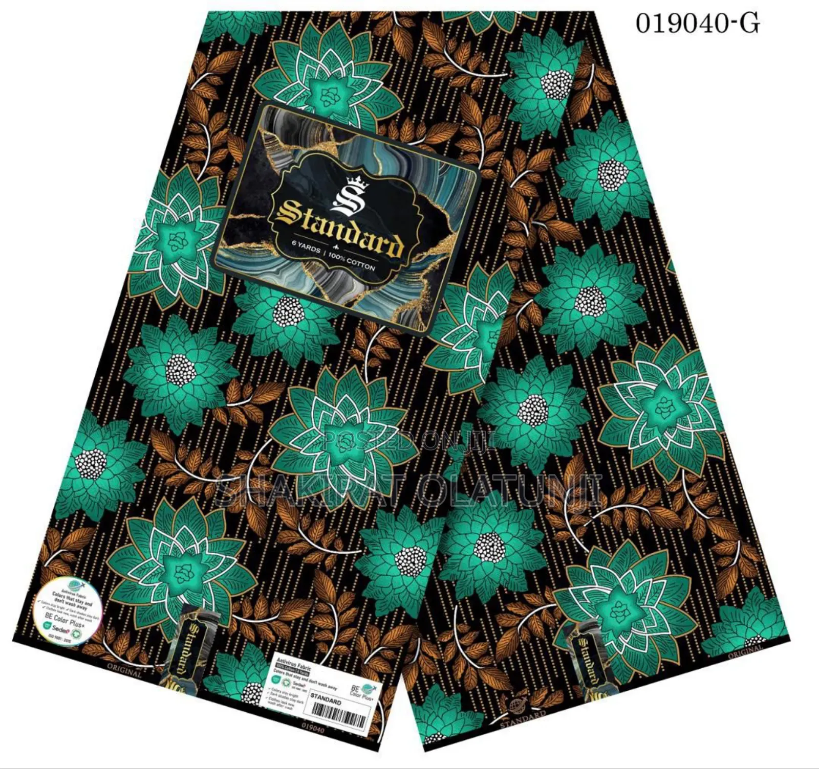 Quality Standard Ankara Fabrics/Pleasant