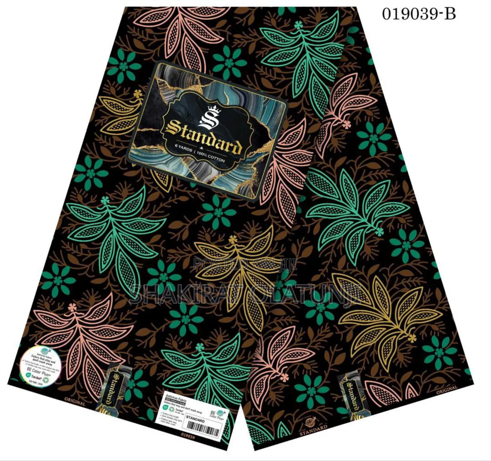 Quality Standard Ankara Fabrics/Pleasant