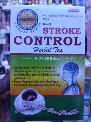 Greatea Stroke Control Herbal Tea X 20 Tea Bags
