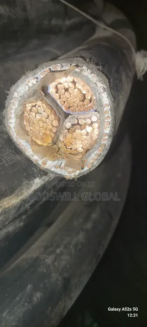 240mmx3core Nigerchin Amoured Cable