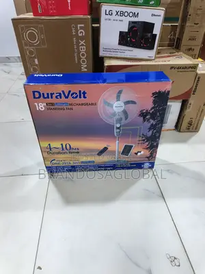 Duravolt 18inches3in1lithium Rechargeable Fan[Drf2918]Quietstandingfan