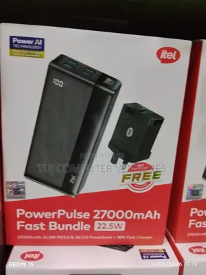 Itel 27000mah 22.5w With Charger