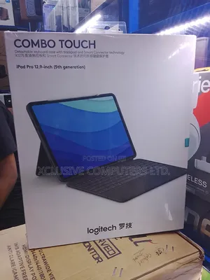 Logitech Combo Touch iPad 12.9 Inch 5th Generation.