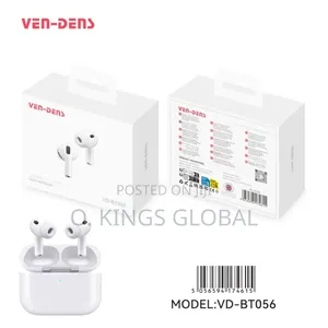 Original TWS Bluetooth Earphones Earpod 5hrs Play Music, Ven-Dens