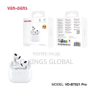 Original TWS Bluetooth Earphones Earbuds 4hrs Play Time Ven-Dens 02pro