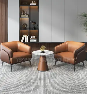 New Modern Luxury Leather Single Chair
